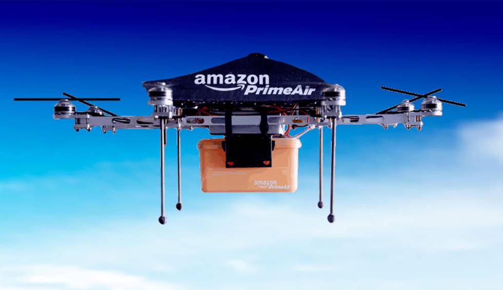 Amazon comenzará a entregar paquetes con drones en EEUU