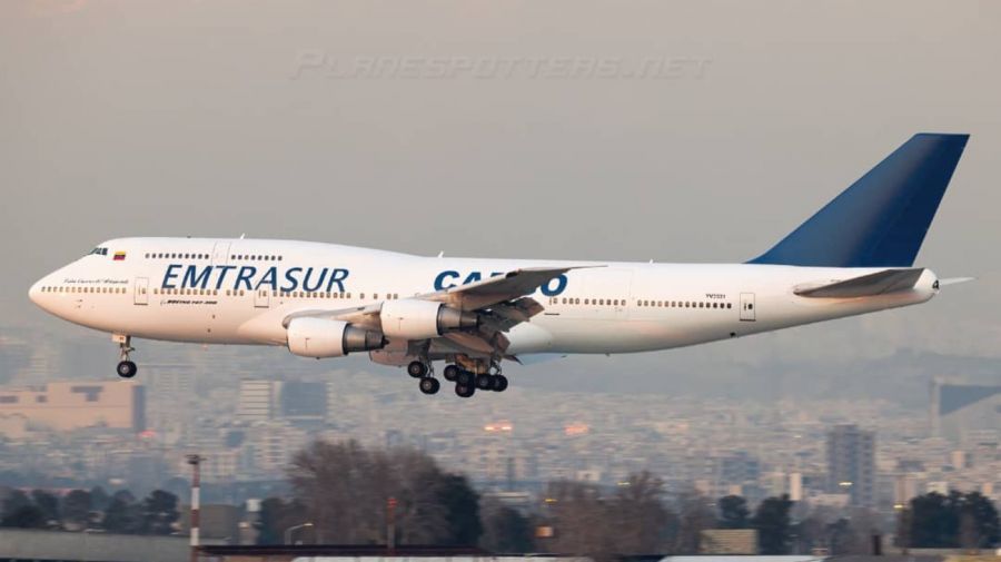 Argentina había sido avisada de que había algo extraño en el 747 de Emtrasur