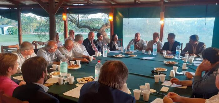 Omodeo y Diputados del NOA recibieron a la Mesa de Enlace Regional
