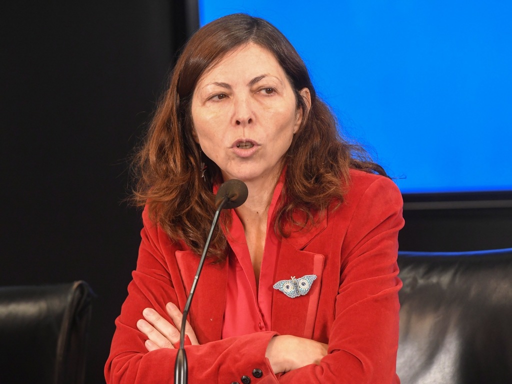 Batakis tuvo su primer cara a cara con la titular del FMI, quien habló de "reunión productiva"