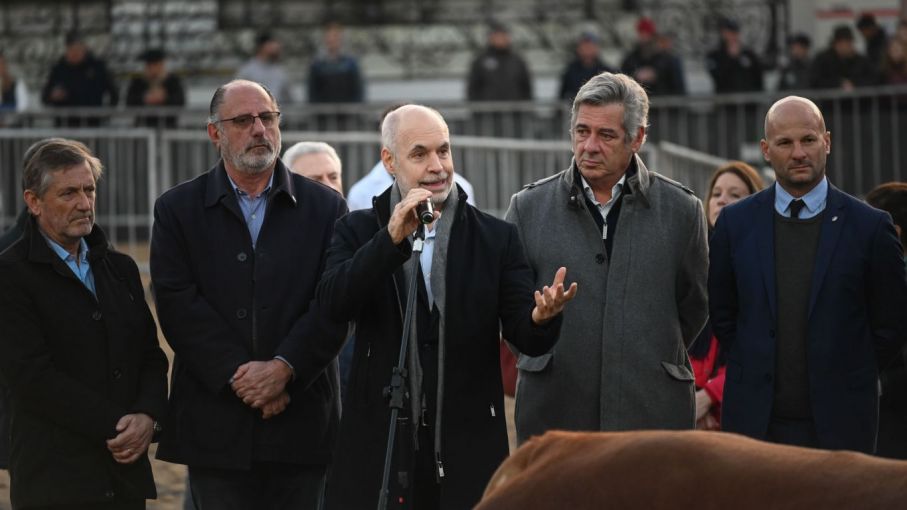 Larreta, en la Rural: "No hay plan, el campo está maniatado. Todo es trabas"