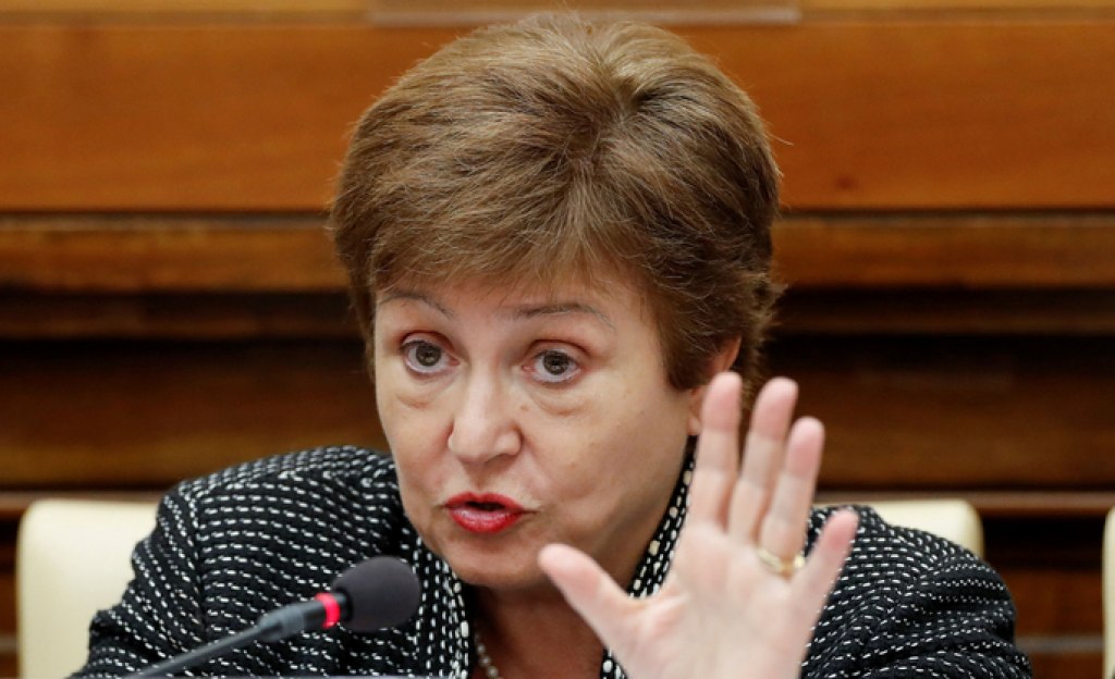 Georgieva reconoció el impacto de la sequía pero pide sostener el ajuste