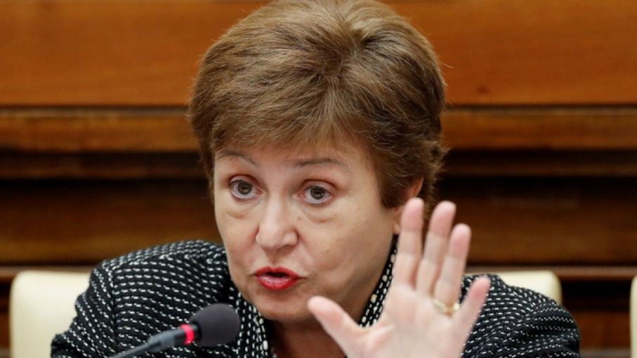 Georgieva reconoció el impacto de la sequía pero pide sostener el ajuste
