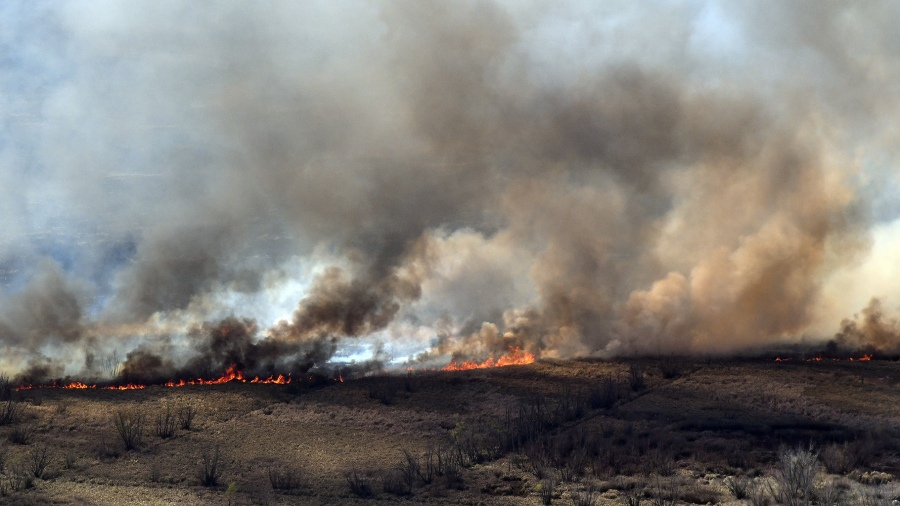 Emergencia ambiental para combatir incendios en Entre Ríos