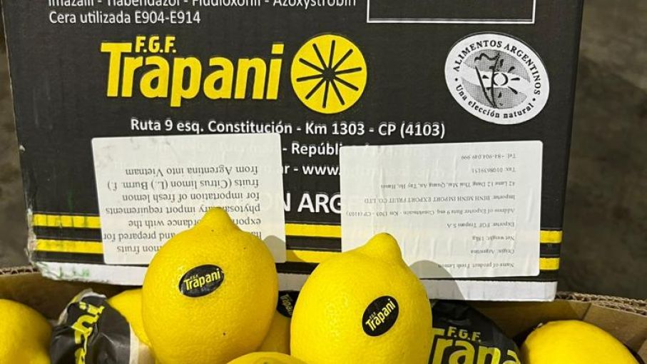 El NOA celebra la llegada de los primeros limones argentinos a Vietnam