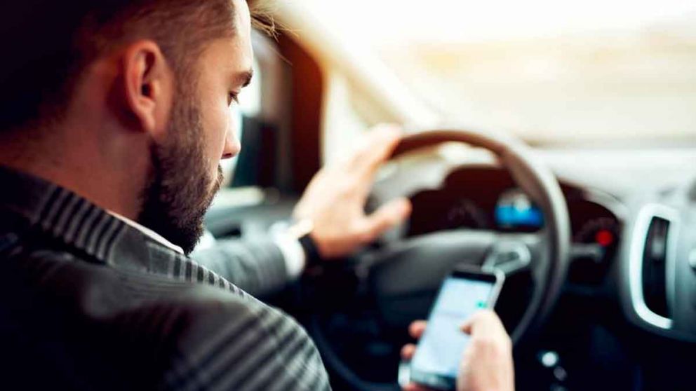 Celular al volante: Cuntos accidentes se producen y con qu consecuencias?