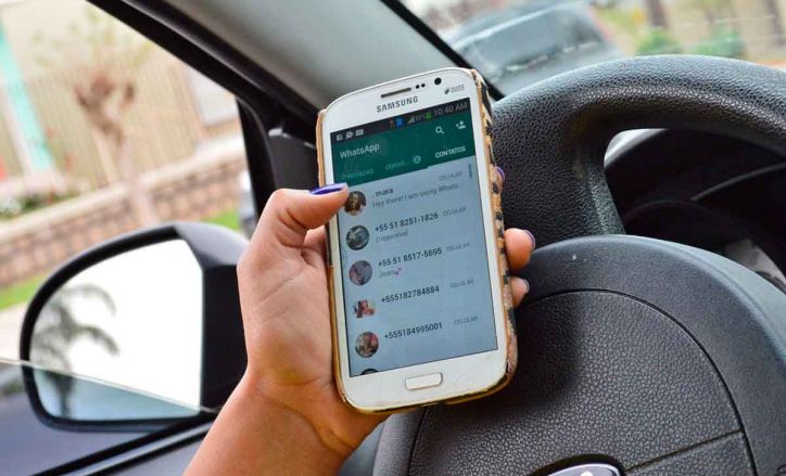 Celular al volante: Cuntos accidentes se producen y con qu consecuencias?