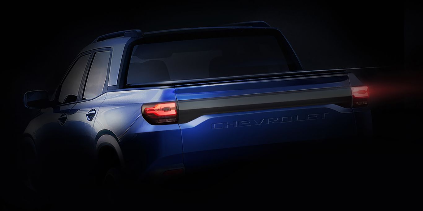 Chevrolet muestra la parte trasera de la Nueva Montana