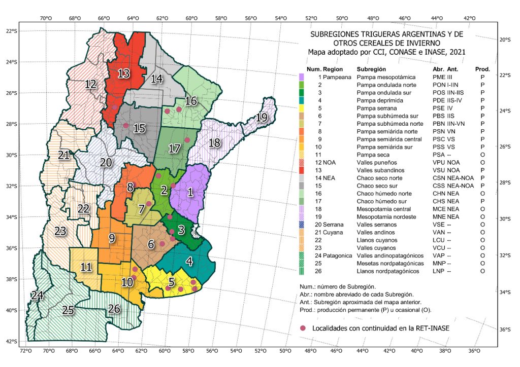 Un mapa digital para potenciar el trigo y otros cereales invernales