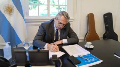 El Gobierno promulgó parcialmente el Presupuesto para 2023