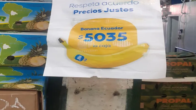 En el mercado de frutas hablan de un "dólar banana" tras la intervención del Gobierno para regular el precio