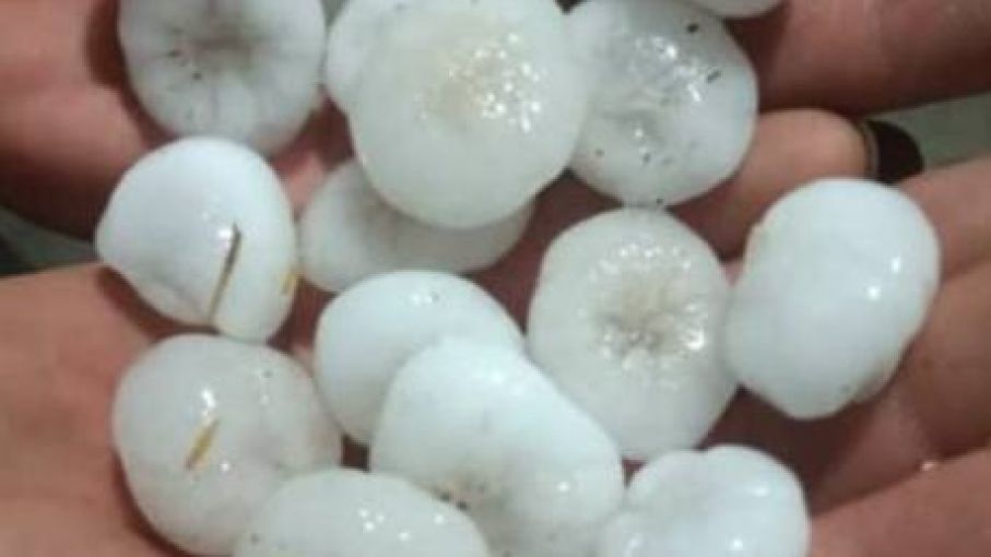 El granizo afecta varios departamentos de San Juan