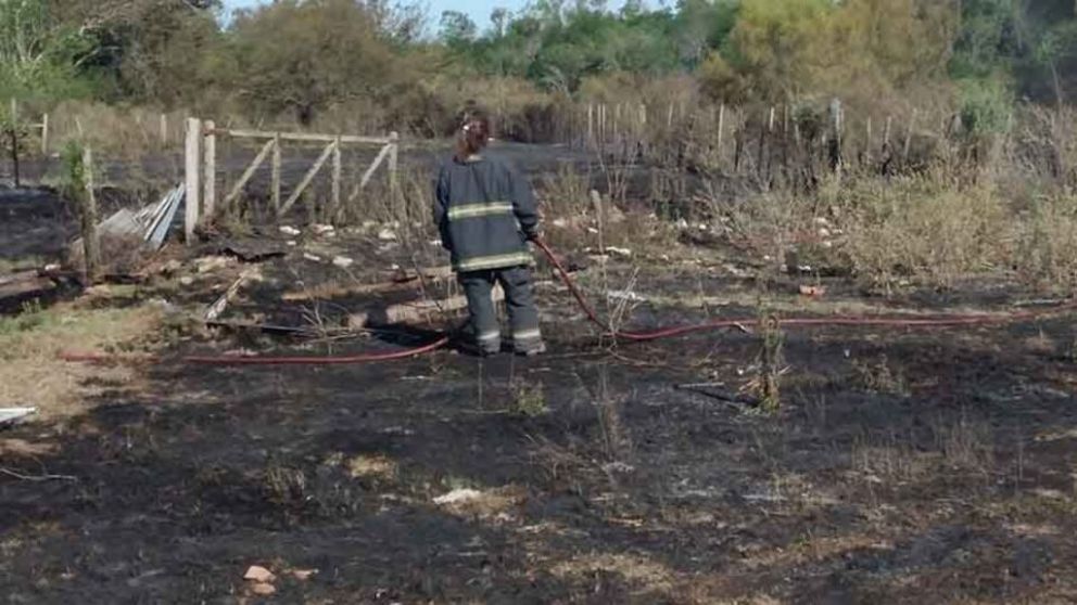 Esta vez humo sobre el Carcara