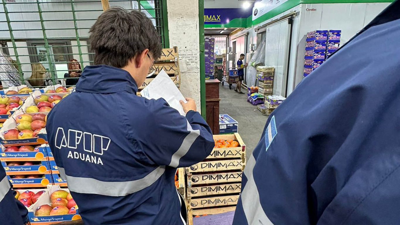 Inflación: operativo de AFIP en el Mercado Central contra la remarcación de precios