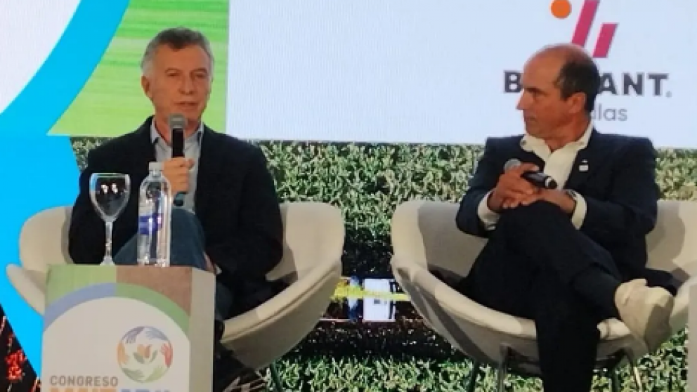Macri insta a eliminar las retenciones y destaca el papel del sector agropecuario como motor econmico del pas