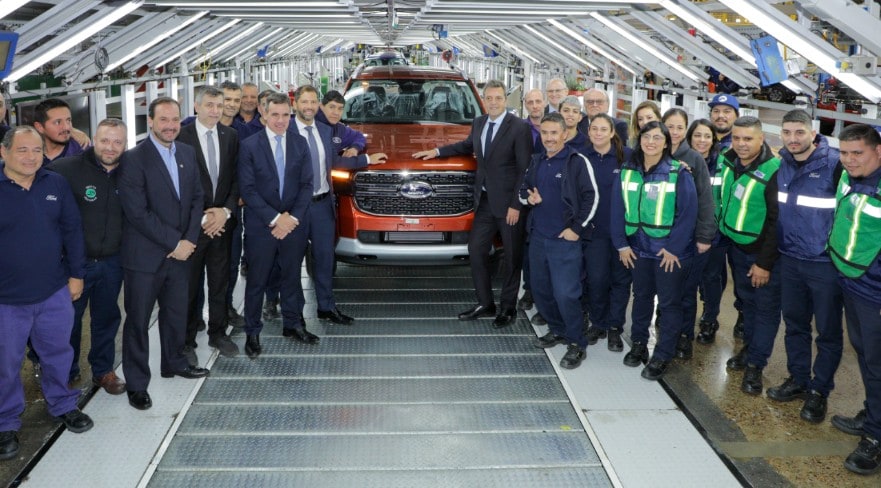Ford anuncia el inicio de producción de la nueva generación de la Ranger en su planta de Pacheco, Argentina