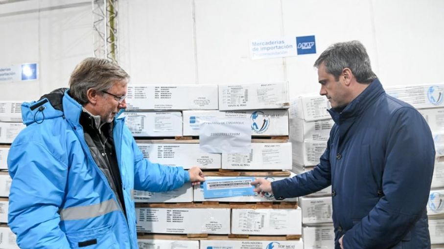 Agricultura ordenó el decomiso de 430 toneladas de carne que serán destinadas a comedores comunitarios