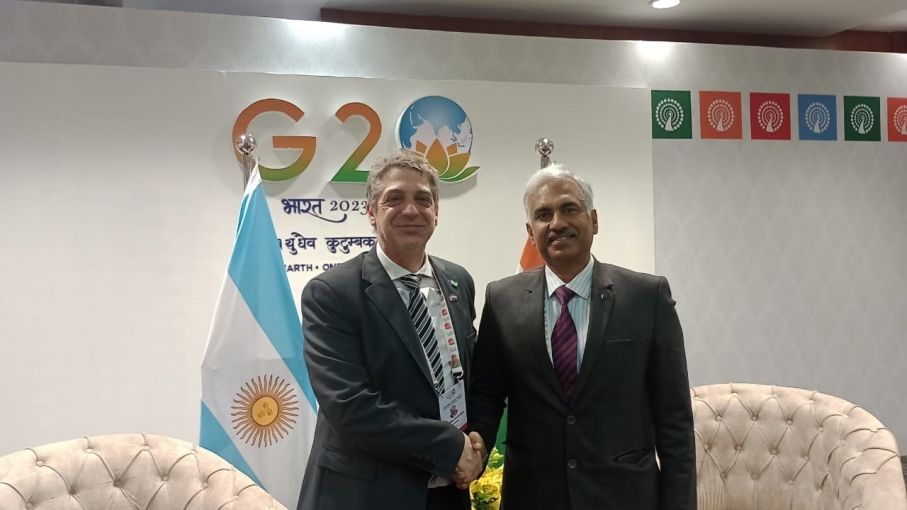 Argentina participó de reunión de ministros de Agricultura del G20 en India