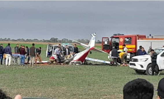 Tragedia en Agronea: Fatal accidente aéreo durante la exhibición de acrobacias