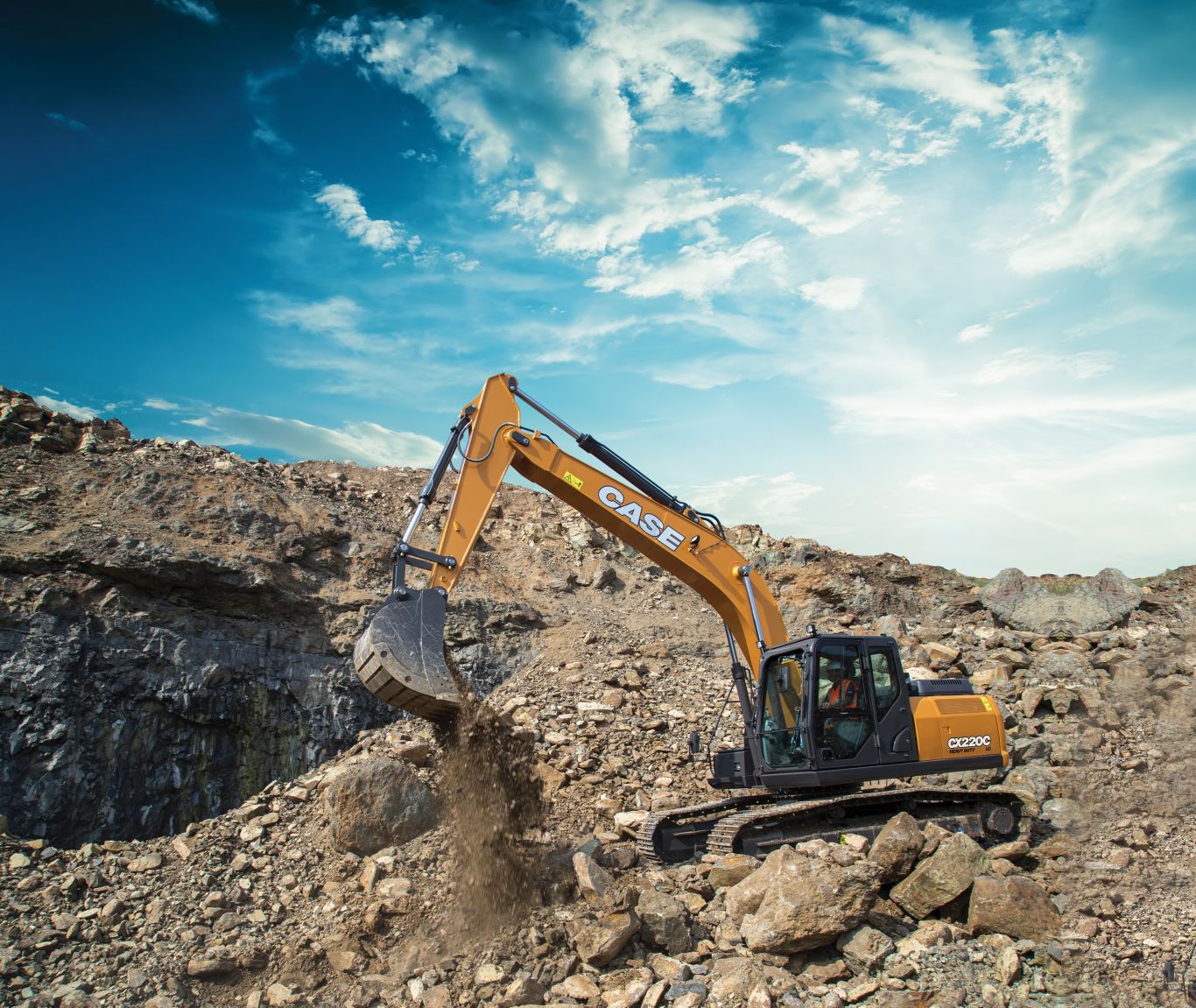CASE revoluciona el mercado de América Latina con la nueva excavadora sobre orugas CX220C