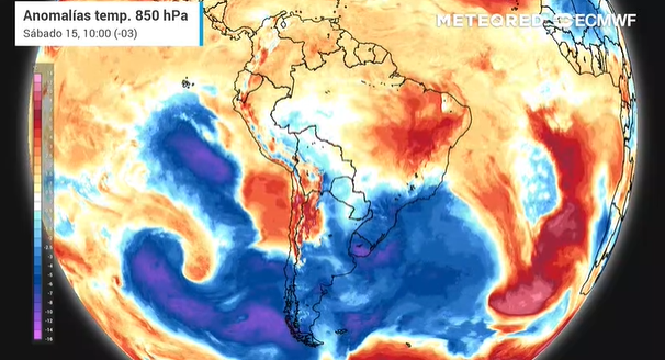 Pronóstico del tiempo para las vacaciones de invierno: ¡la segunda quincena de julio arranca muy fría en Argentina!
