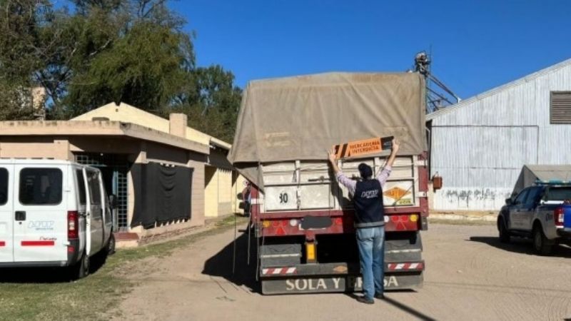 La AFIP incauta 43 toneladas de granos por $ 4,5 millones en operativo en San Luis