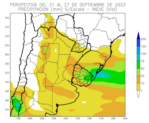 Como viene el clima en el sector, con el inicio de la primavera