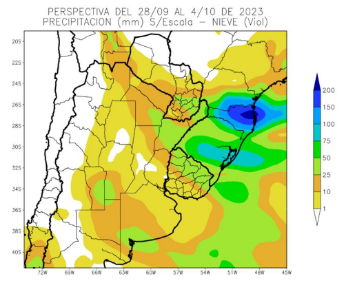 Informe Semanal de Perspectivas Agroclimáticas: Variabilidad Térmica y Precipitaciones en el Horizonte