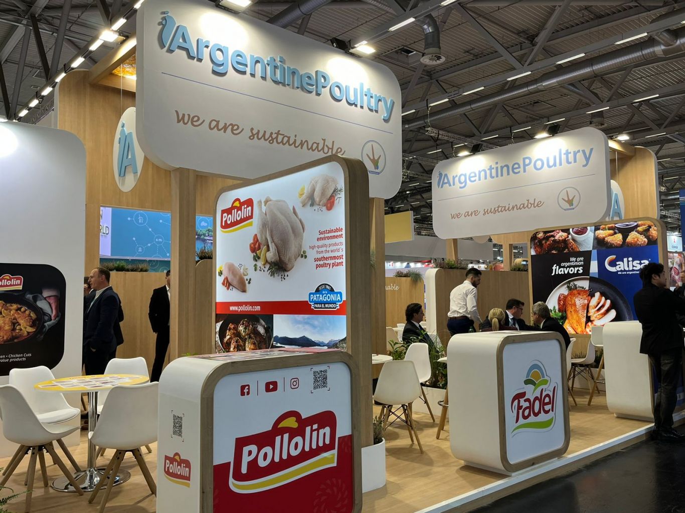 La avicultura argentina dijo presente en Anuga 2023