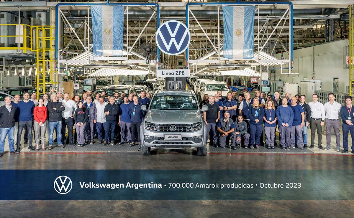 Volkswagen Argentina Celebra la Producción de 700,000 Amarok y Prepara su Renovación