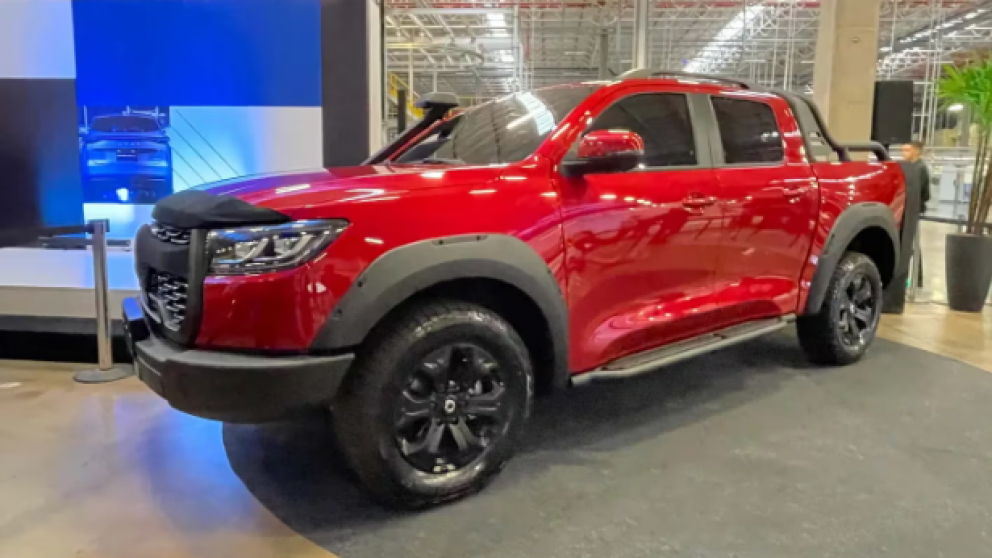 Descubrieron la nueva pickup hbrida para el segmento de Amarok, Hilux y Ranger