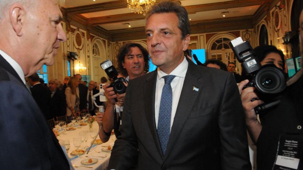  Sergio Massa presenta su programa de gobierno ante empresarios argentinos