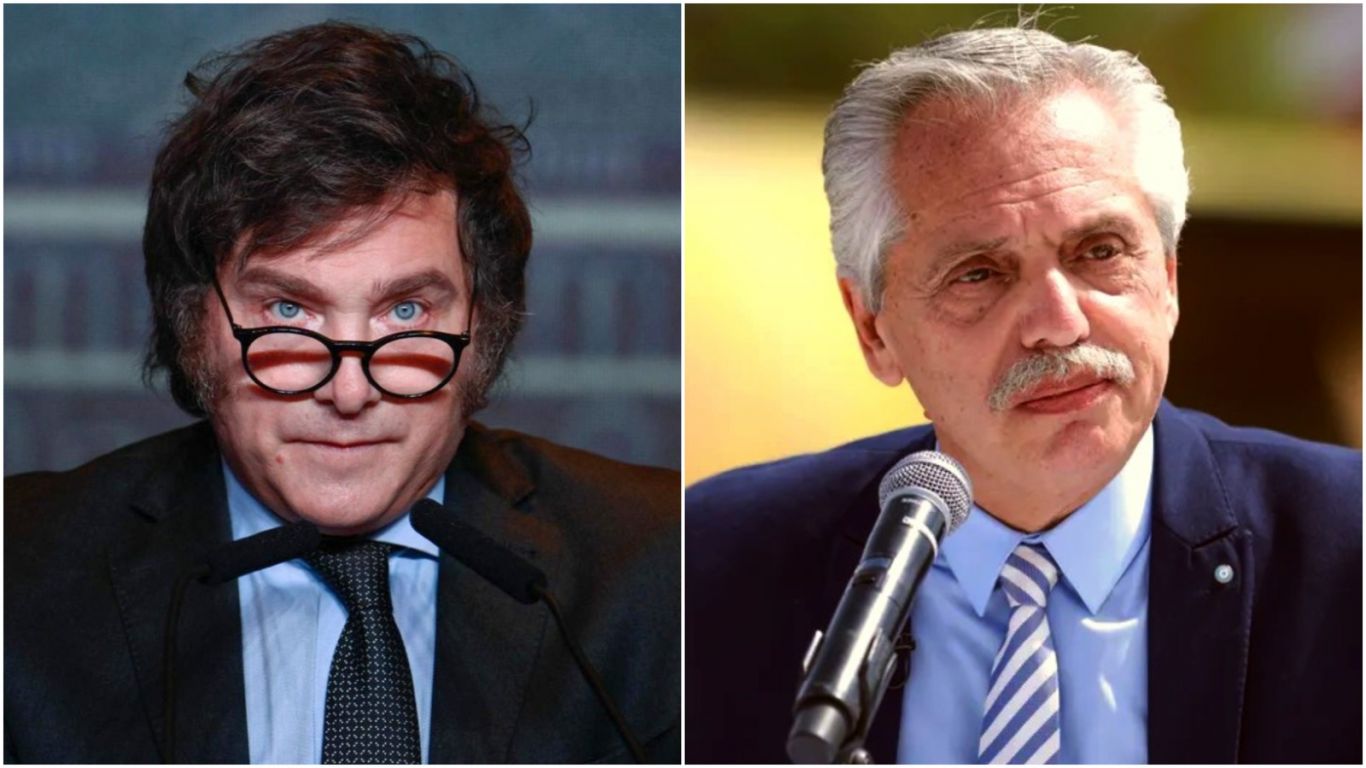 Inicio de la transición de gobierno: Alberto Fernández recibe a Javier Milei en Olivos