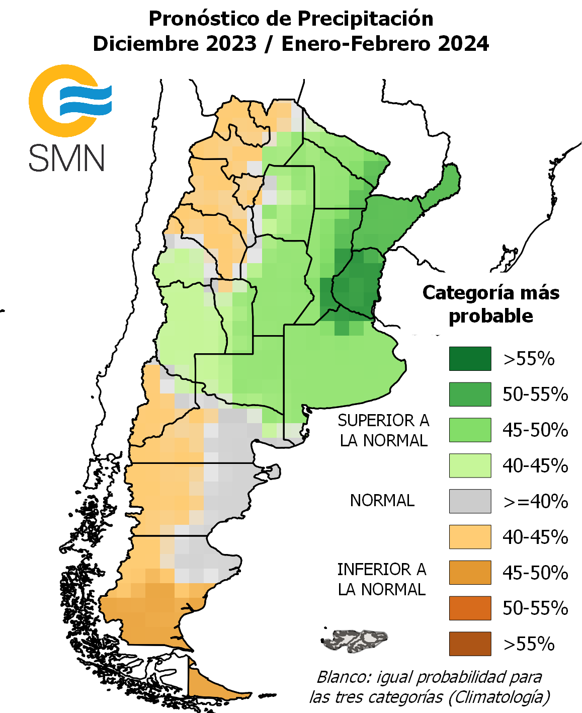 Pronóstico climático para el verano en Buenos Aires y el Litoral: Lluvias y temperaturas moderadas