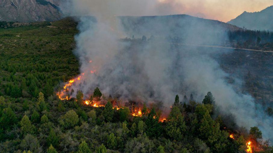 Declaran la emergencia por riesgos de incendios en Río Negro