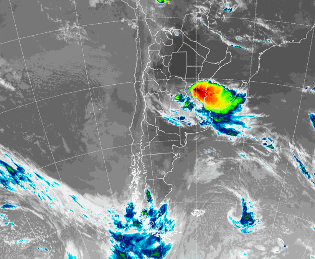 Alerta por lluvias y tormentas Hasta 100 mm se esperan en estas zonas