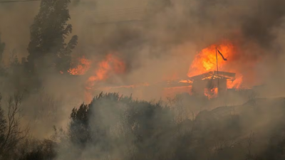 Infierno en Chile: El cambio climático desata incendios forestales mortales