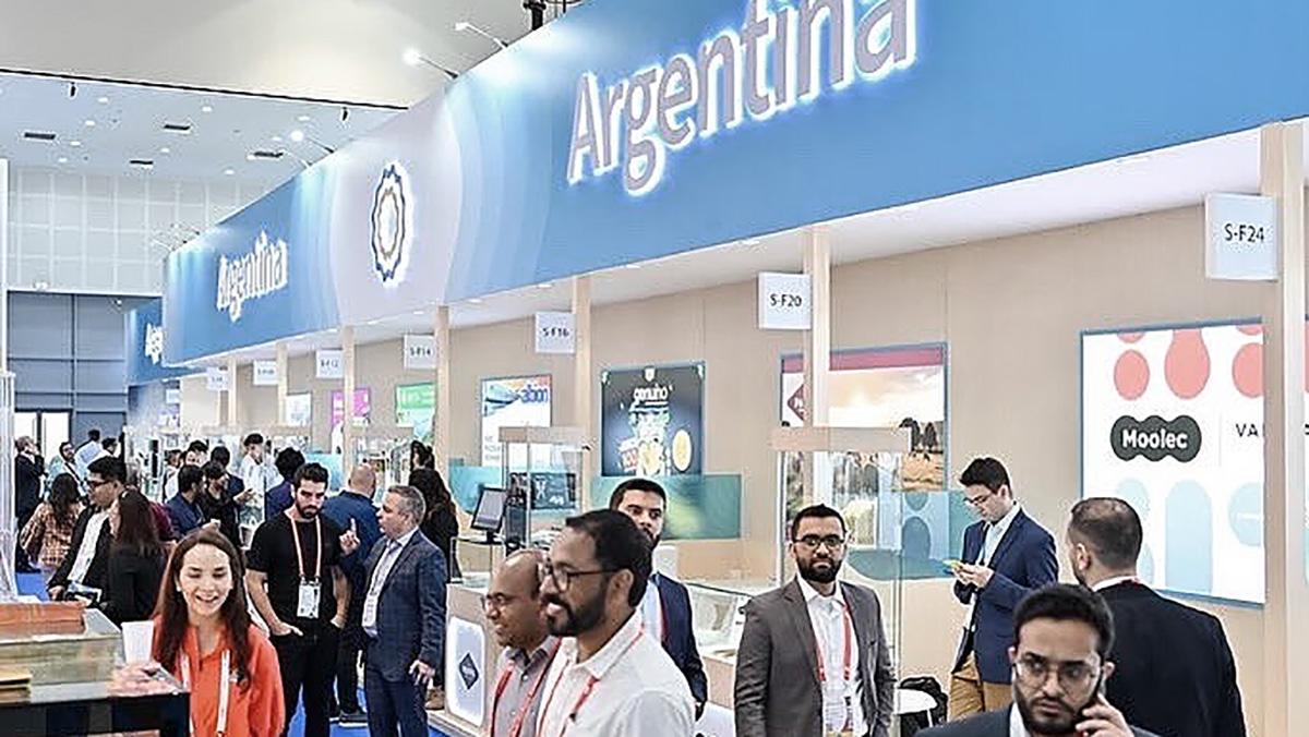 Casi cien empresas argentinas participan de una Feria Internacional en Dubai