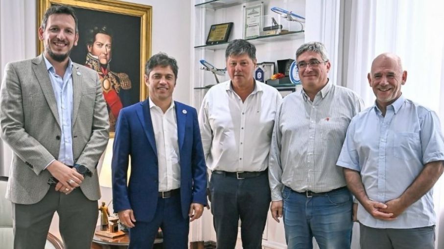 Kicillof se reunió con los organizadores de Expoagro