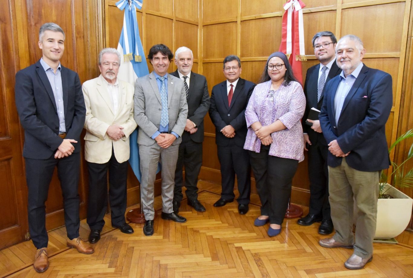 Vilella recibió al Embajador de Indonesia, Sulaiman Syarif