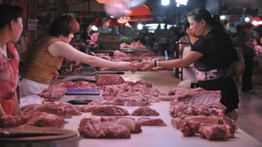 Carne : nueva baja en los volúmenes embarcados con fuerte incidencia de China