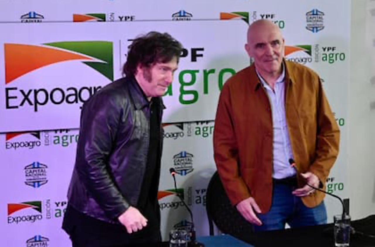 Milei le dijo al campo que "la libertad les permitirá ser el motor del crecimiento" y prometió levantar el cepo "lo antes posible"