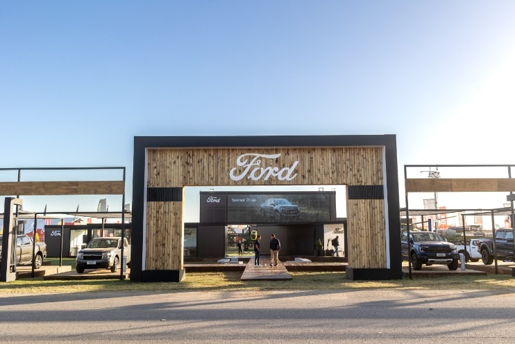La familia de Pick-ups más completa del mercado Ford Argentina es Sponsor oficial de Expoagro 2024
