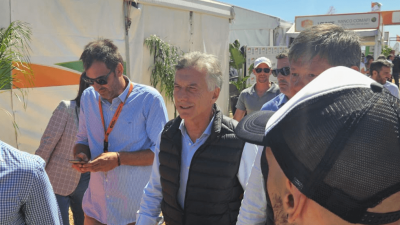 Macri pidió bajar retenciones al campo en su visita a Expoagro