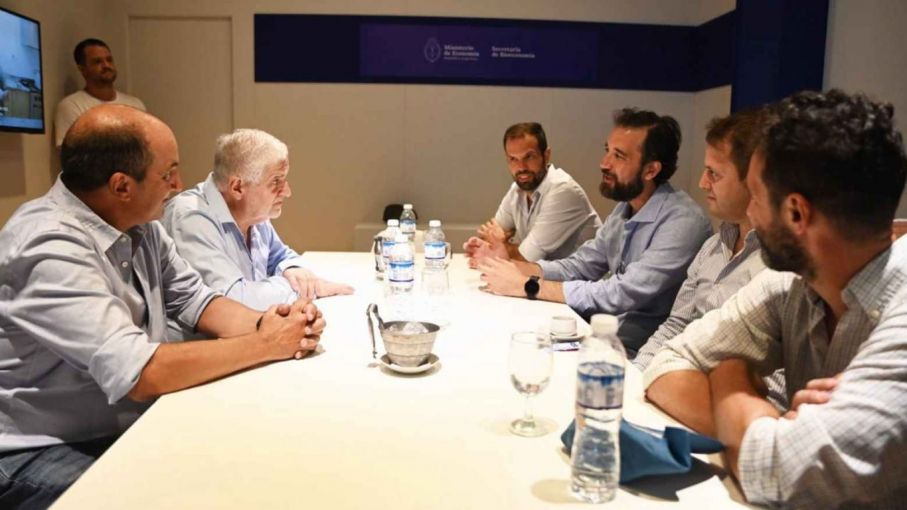 Vilella y Javier Rodríguez recibieron a CEDASABA en Expoagro 2024