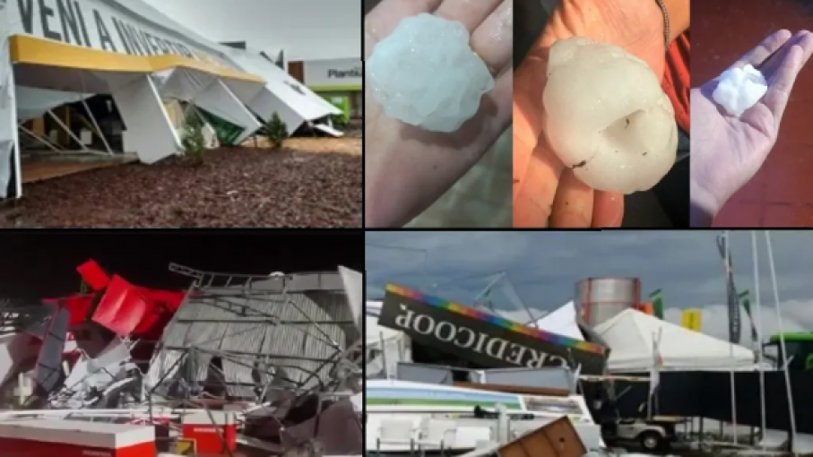 La tormenta en San Nicolás afecto el desarme de Expoagro 2024 y suspendio show de Luis Miguel