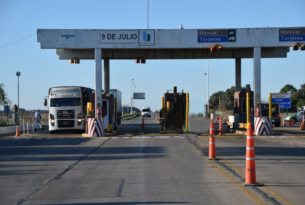 Incremento del 200% en los peajes de rutas Nacionales y accesos a Buenos Aires