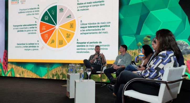  Fernando Guerra, en su exposición en el panel "Spiroplasma: liberemos nuestro talento colectivo"