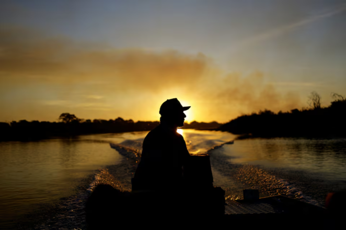 Incendios en los humedales del pantanal de Brasil alcanzan niveles rcord en 2024