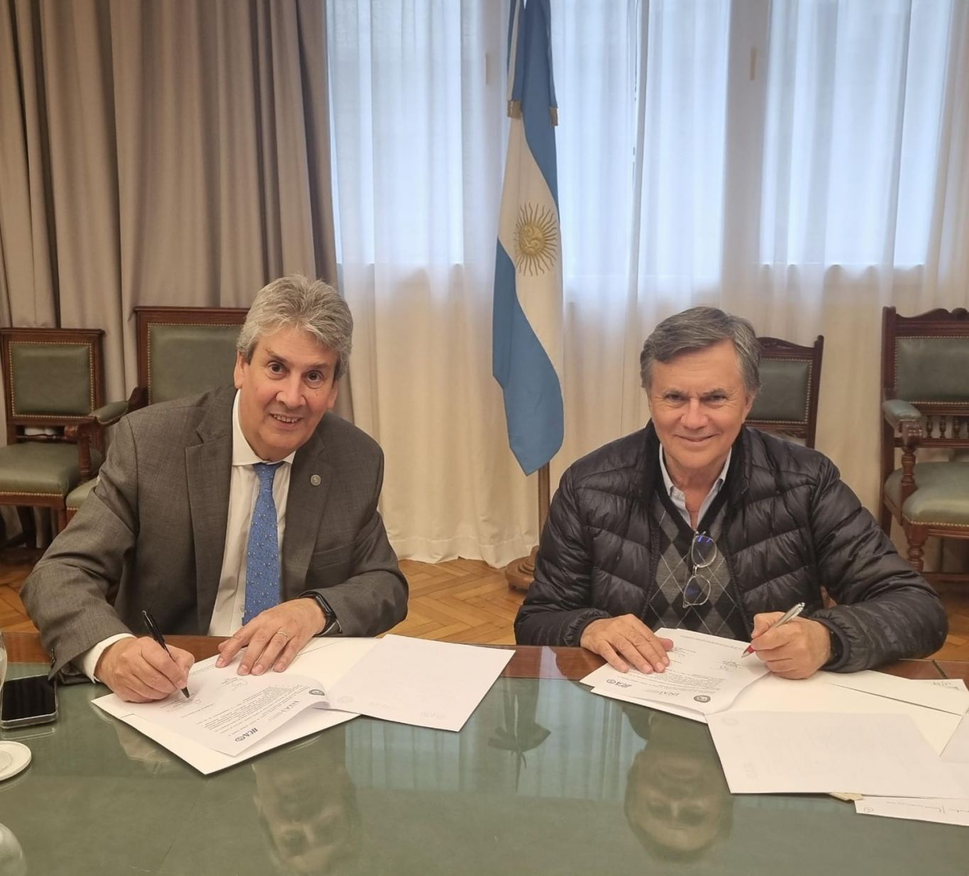 La Bolsa de Cereales y el INAI lanzan una agenda de trabajo conjunta con el IICA